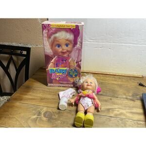 Vintage Baby Face Doll So Delightful Dee Dee 13" Tall Doll 1990 Galoob